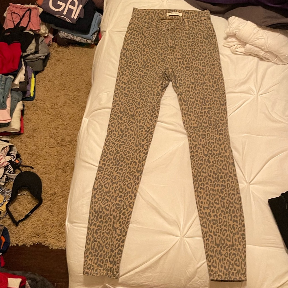 Pacsun Cheetah Skinny Jeans